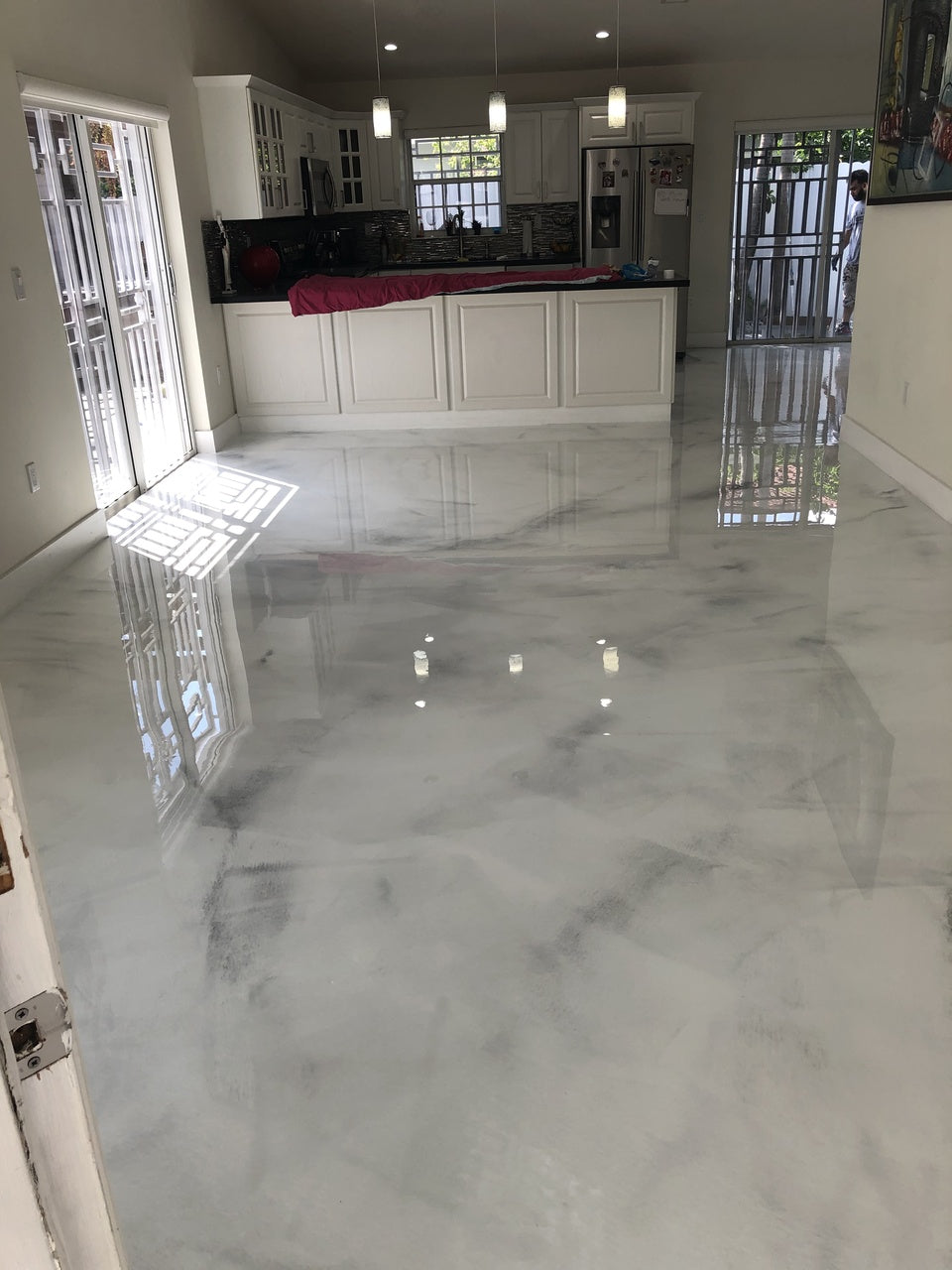 Epoxy Quartz Floor (Stone Coat) - Epoxy ETC - Epoxy Flooring Kit.